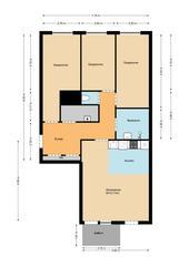 3-slaapkamerappartement met balkon - Afbeelding 38
