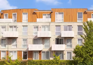 Duurzaam 2-kamerappartement met lift