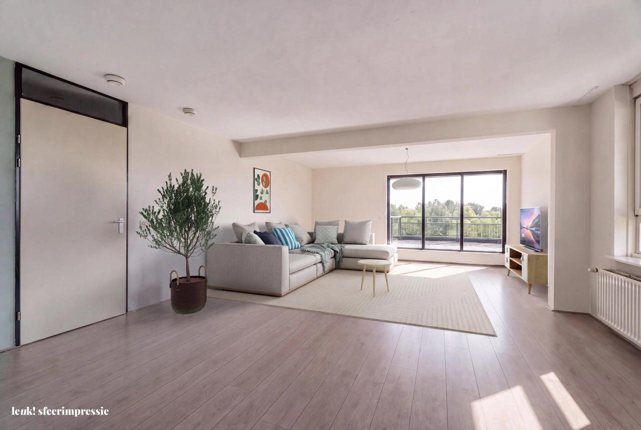 Licht 3-kamerappartement met dakterras - Afbeelding 1