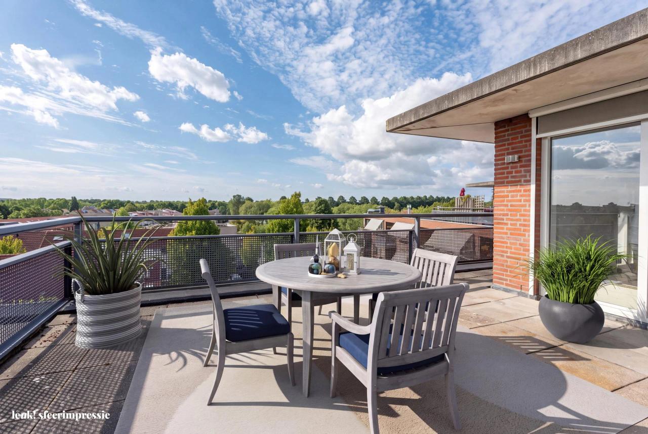 Licht 3-kamerappartement met dakterras - Afbeelding 7