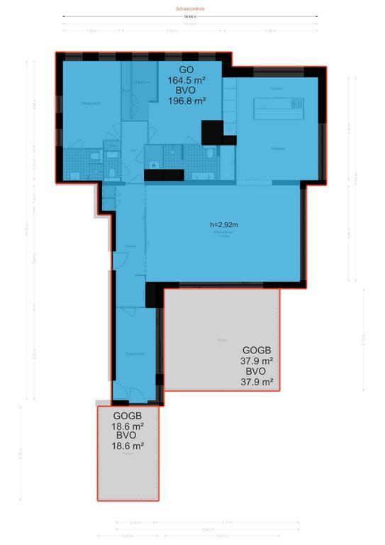 Penthouse met terras en parkeerplek op Zuidas - Afbeelding 37