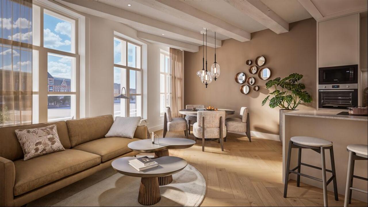 Monumentaal 3-kamerappartement met balkon - Afbeelding 2
