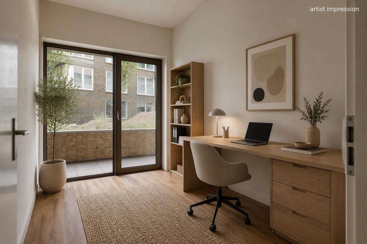 4-kamerappartement met terras in Elzenhagen - Afbeelding 17