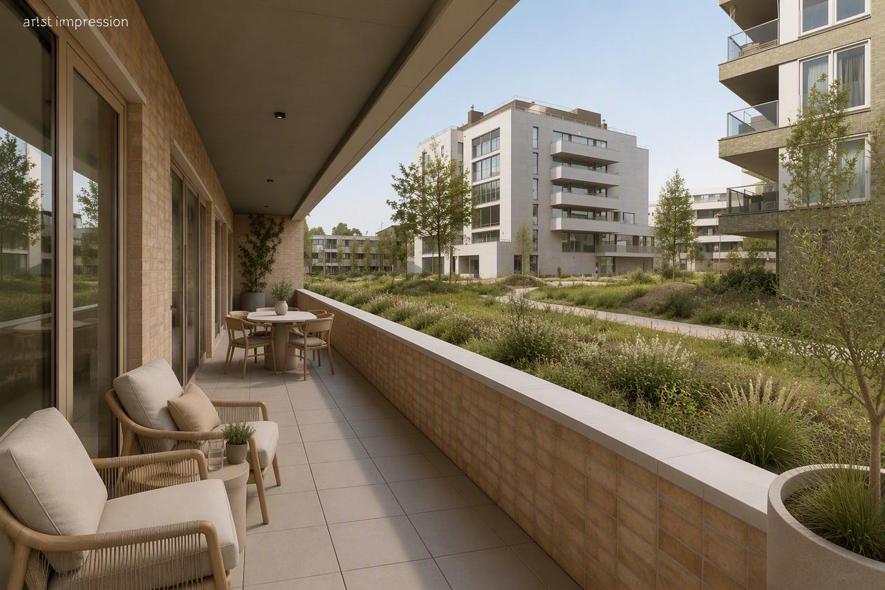 4-kamerappartement met terras in Elzenhagen - Afbeelding 18