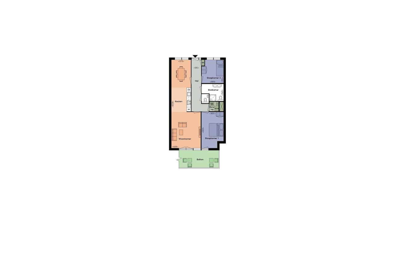 88 m² Apartment with 2 Bedrooms - Image 13