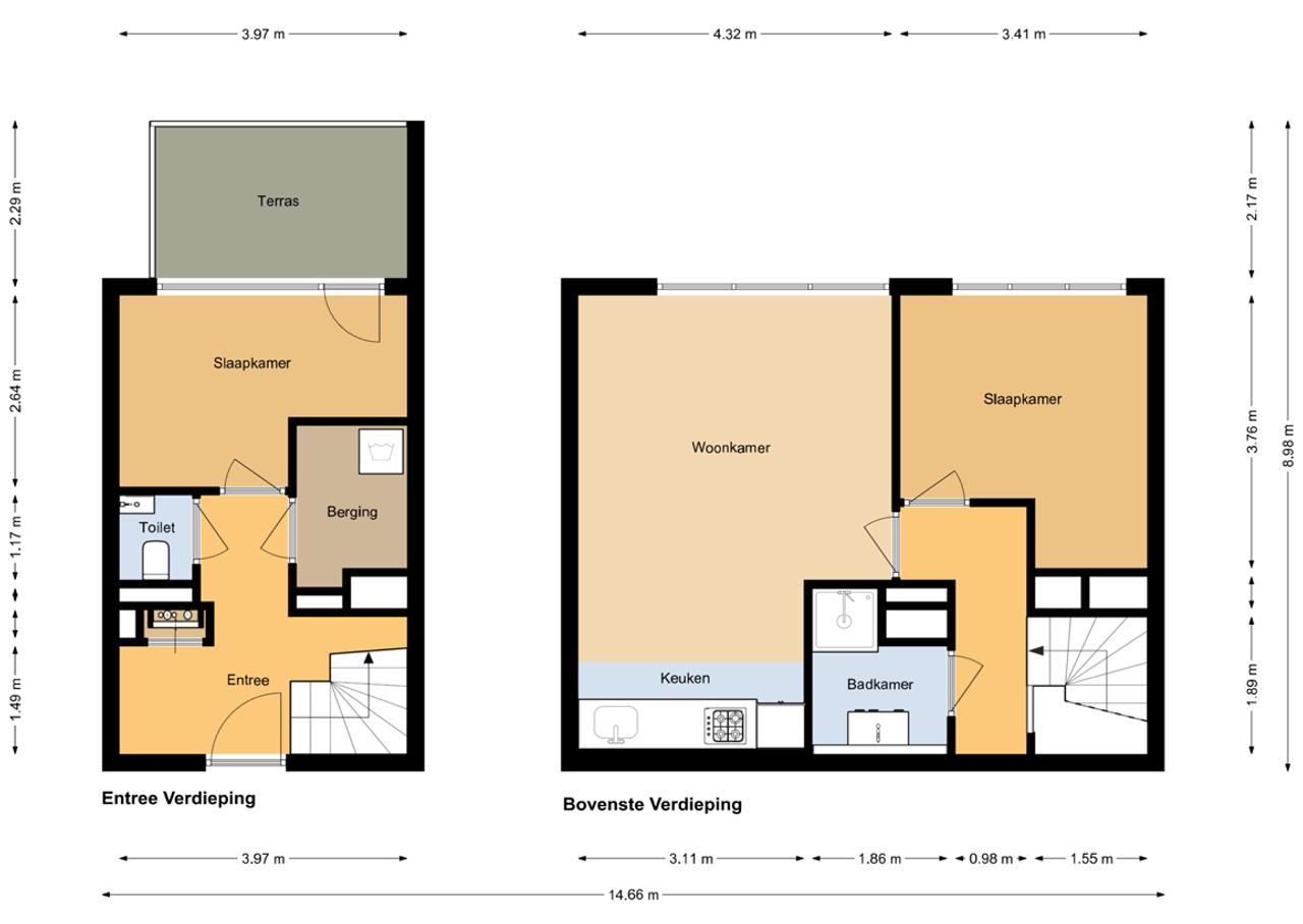 75 m² appartement met terras in Hyde Park - Afbeelding 22