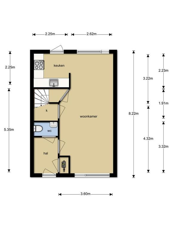 95 m² tussenwoning met tuin in Lievenspolder - Afbeelding 18