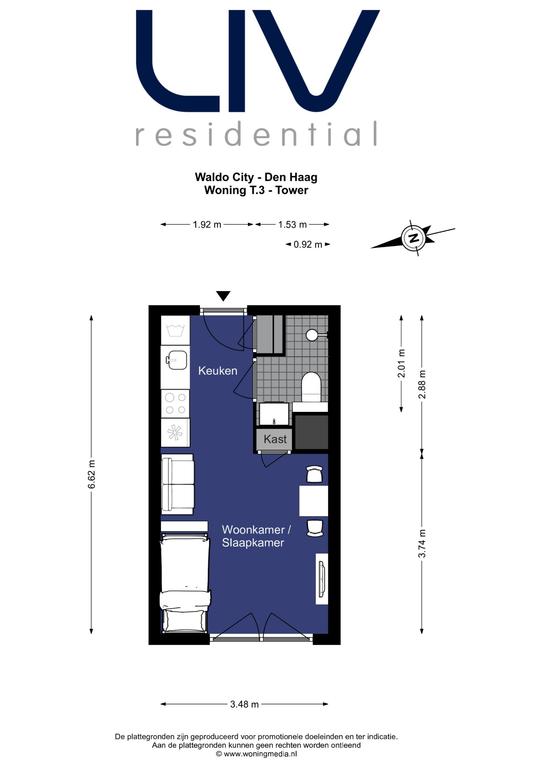 Studio with Elevator in Laakhaven-West - Image 8