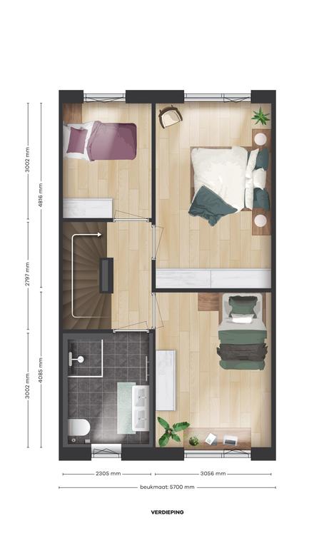 A++++ tussenwoning met 4 slaapkamers - Afbeelding 11