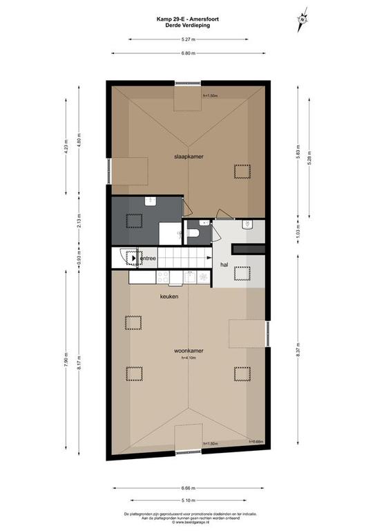 82 m² appartement aan de Kamp - Afbeelding 22