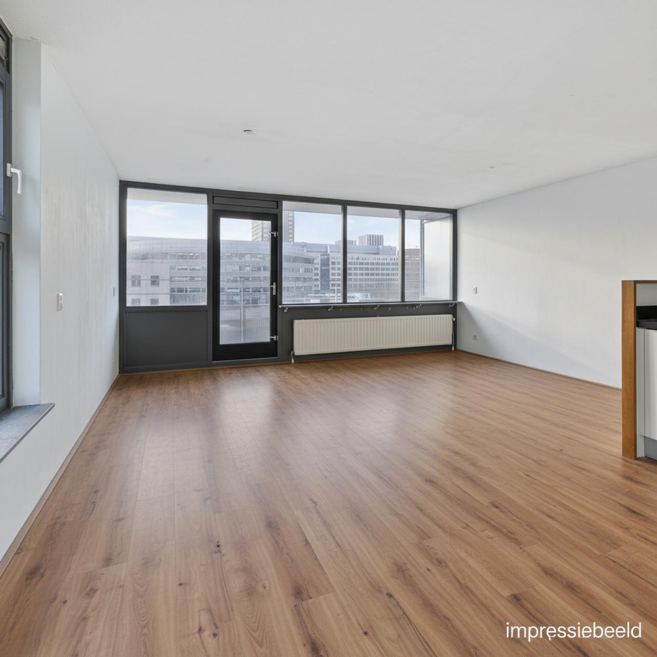 Licht 3-kamerappartement met balkon in Laakhaven - Afbeelding 5
