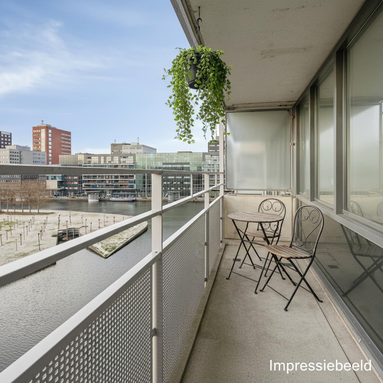 Licht 3-kamerappartement met balkon in Laakhaven - Afbeelding 14
