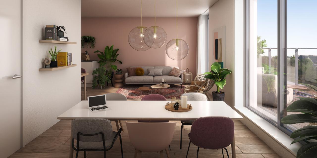 2-Bedroom Apartment with Balcony in Olympiade - Image 1