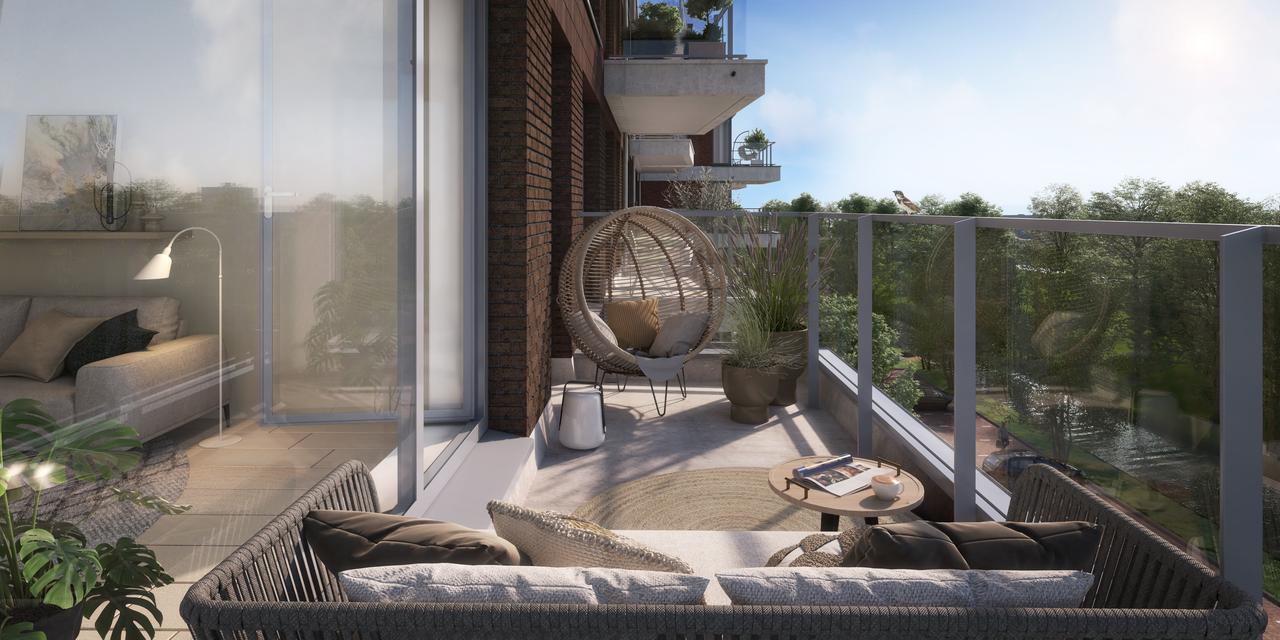 2-Bedroom Apartment with Balcony in Olympiade - Image 3