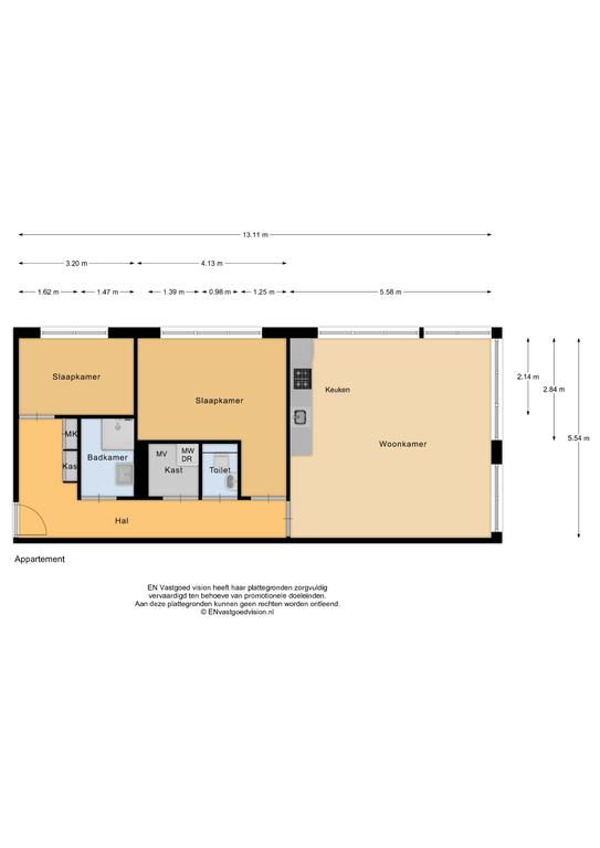 2-Bedroom Apartment with Roof Terrace in Almere Poort - Image 11