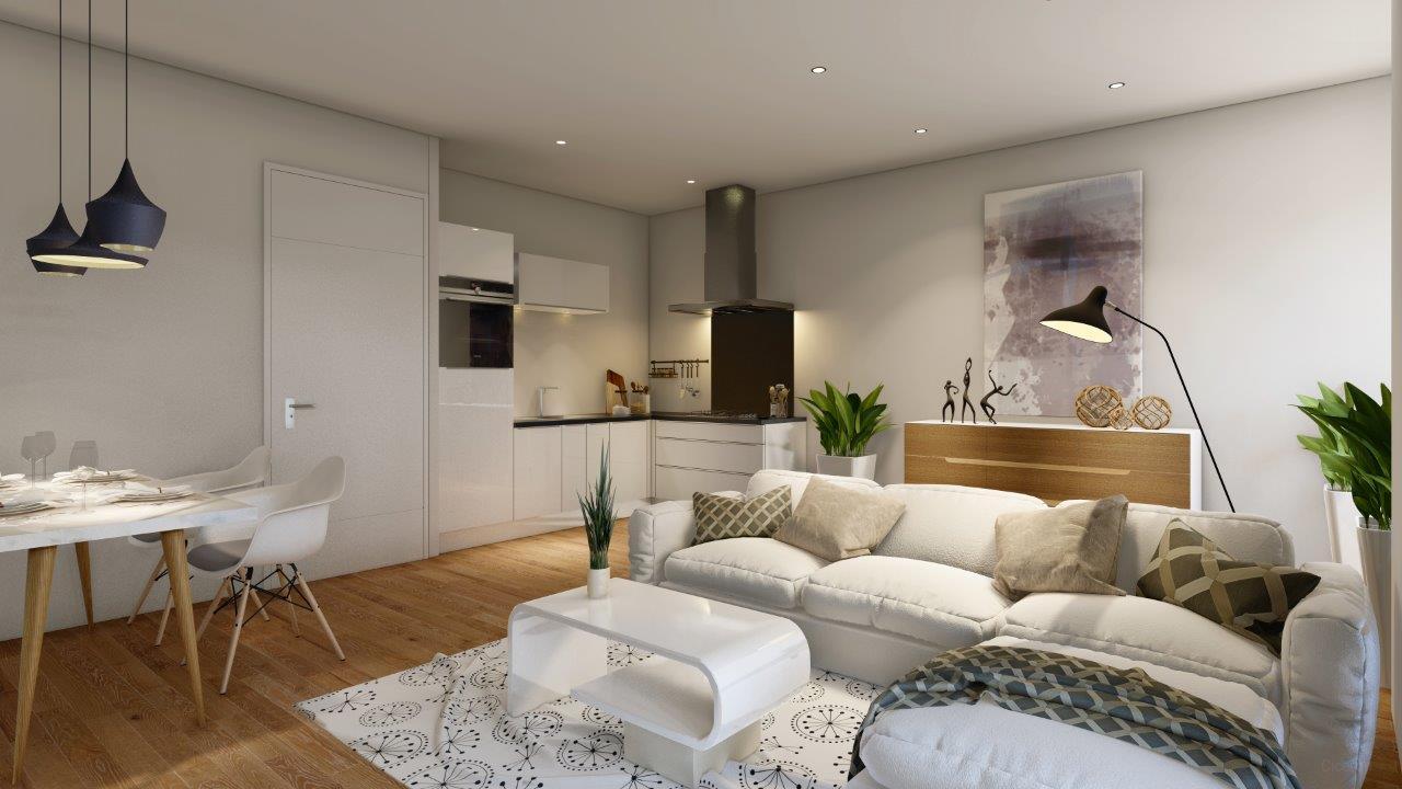 67 m² appartement met balkon in Amsterdam West - Afbeelding 1