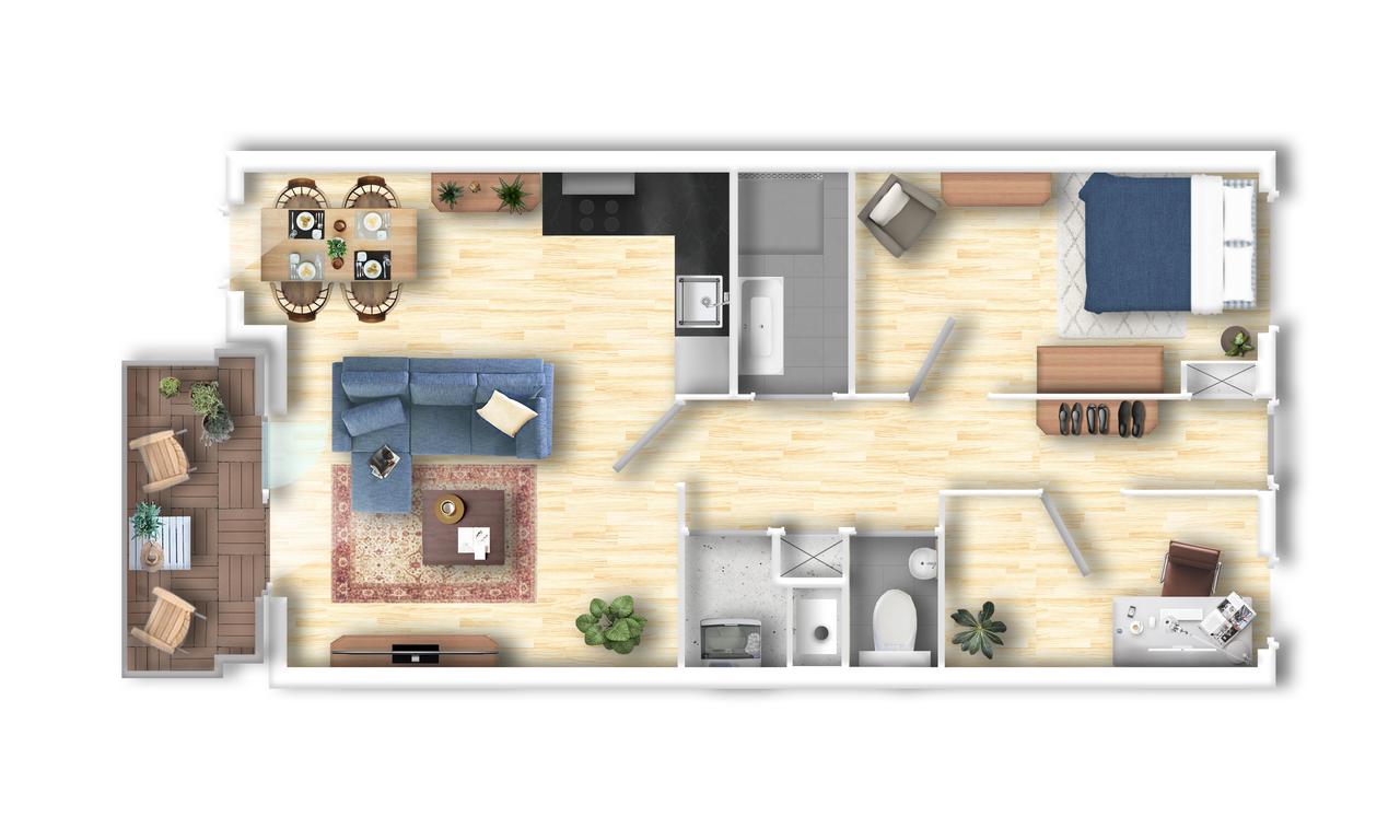 67 m² appartement met balkon in Amsterdam West - Afbeelding 15