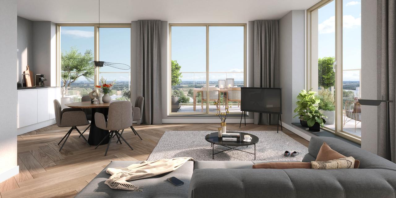 A+++ 1-bedroom apartment with outdoor space - Image 2