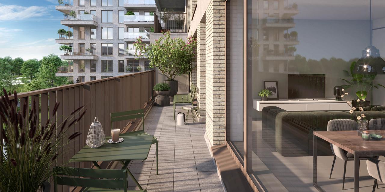 A+++ 1-bedroom apartment with outdoor space - Image 3