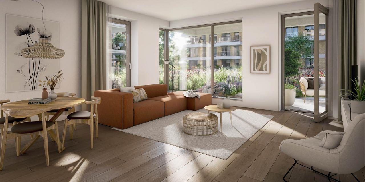 A+++ 1-bedroom apartment with outdoor space - Image 5