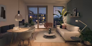 2-Bedroom Apartment with Balcony in Olympiade