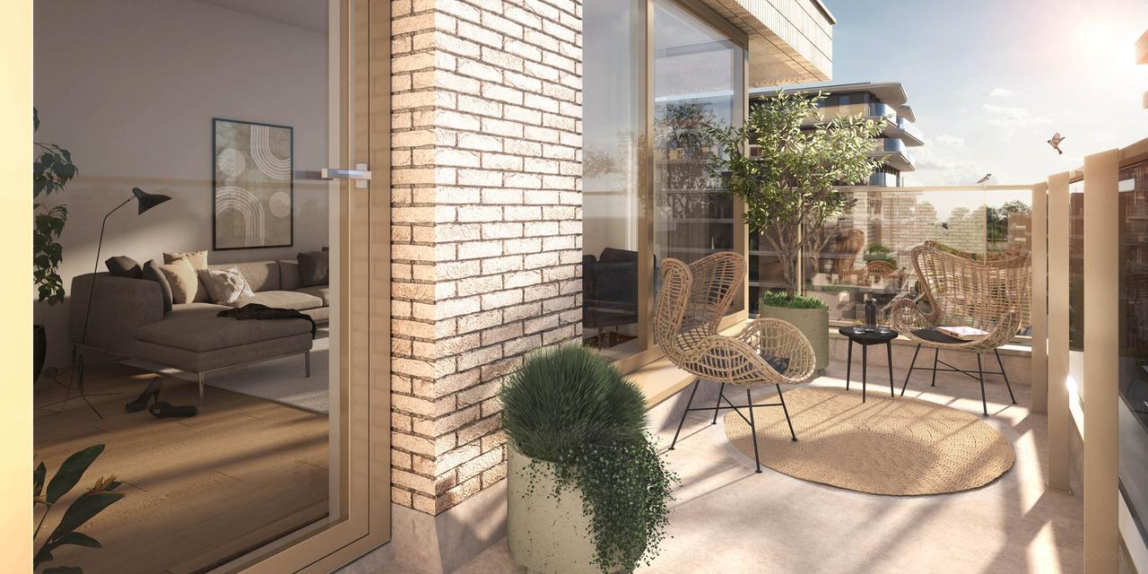 2-Bedroom Apartment with Balcony in Olympiade - Image 4