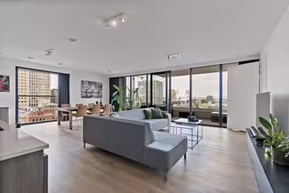 Gemeubileerd 2-kamerappartement van 86 m²