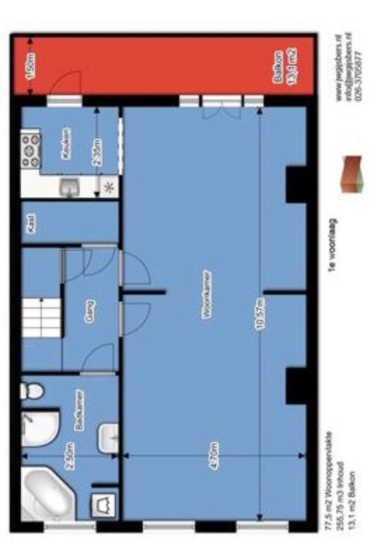 Gemeubileerd appartement met dakterras - Afbeelding 12