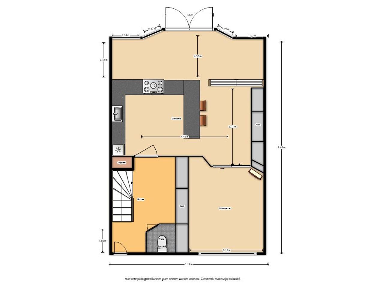 Uitgebouwde tussenwoning met woonkeuken - Afbeelding 11