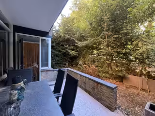 2-kamerappartement met grote tuin