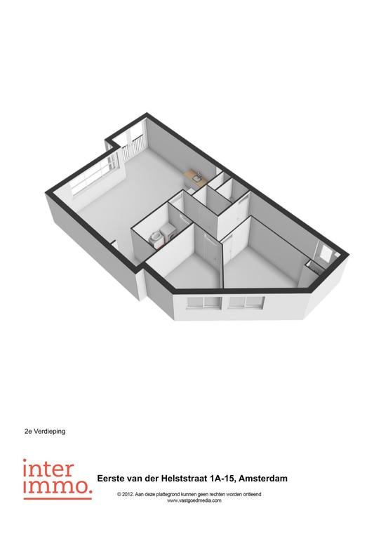 Gemeubileerd 3-kamerappartement in De Pijp - Afbeelding 23