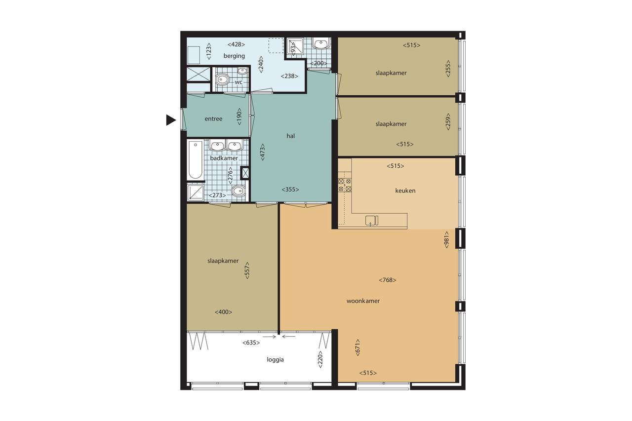 160 m² Apartment with 3 Bedrooms - Image 4