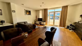 Gemeubileerd 3-kamerappartement met tuin