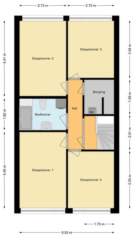 4 slaapkamers en tuin op het zuiden - Afbeelding 25