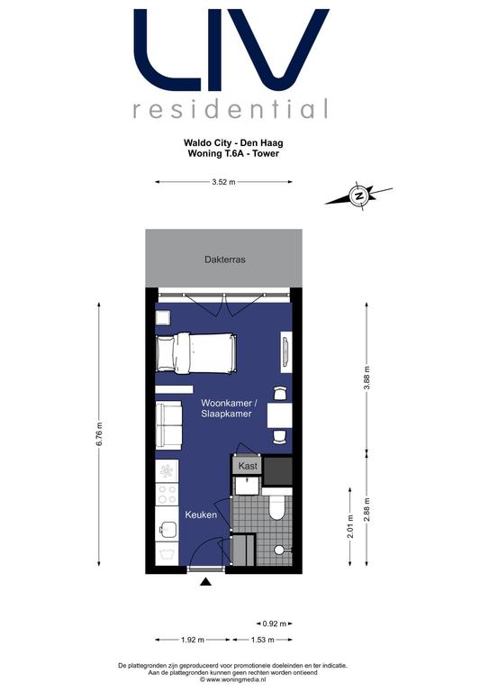 Smartly Designed Studio with Lift in Laakhaven-West - Image 6