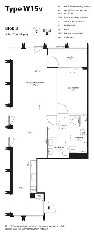 Appartement naast Amstel Station met dakterras - Afbeelding 12