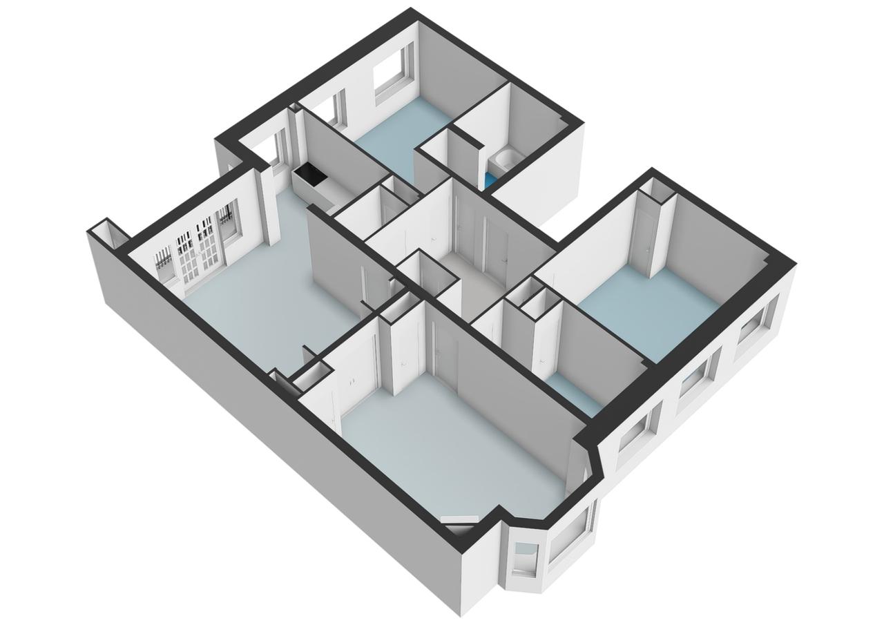 117 m² appartement met 4 slaapkamers - Afbeelding 33