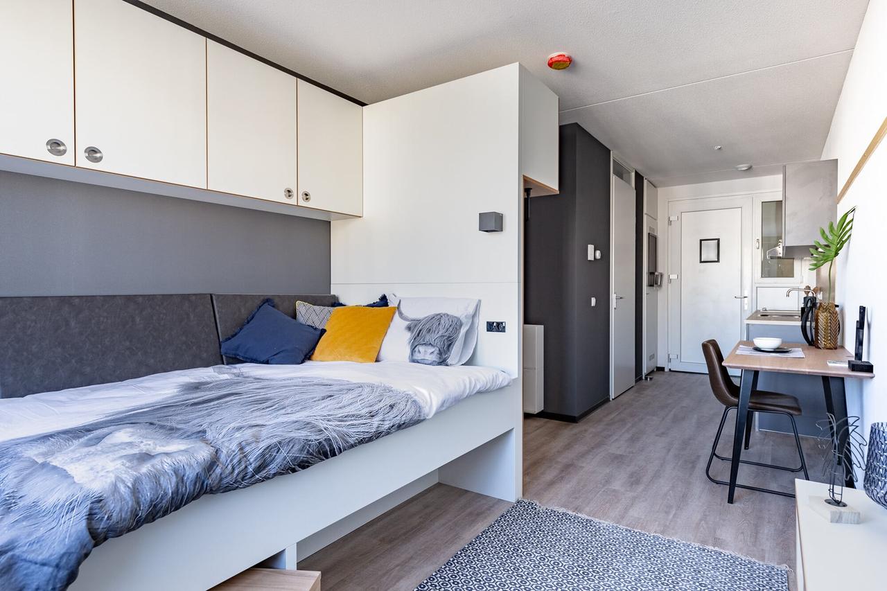 Studentenstudio met zonnepanelen in Utrecht - Afbeelding 1