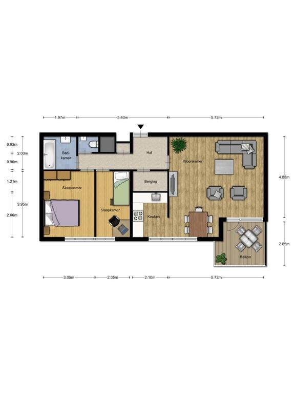 2-Bedroom Apartment with Balcony in Heerlen - Image 10