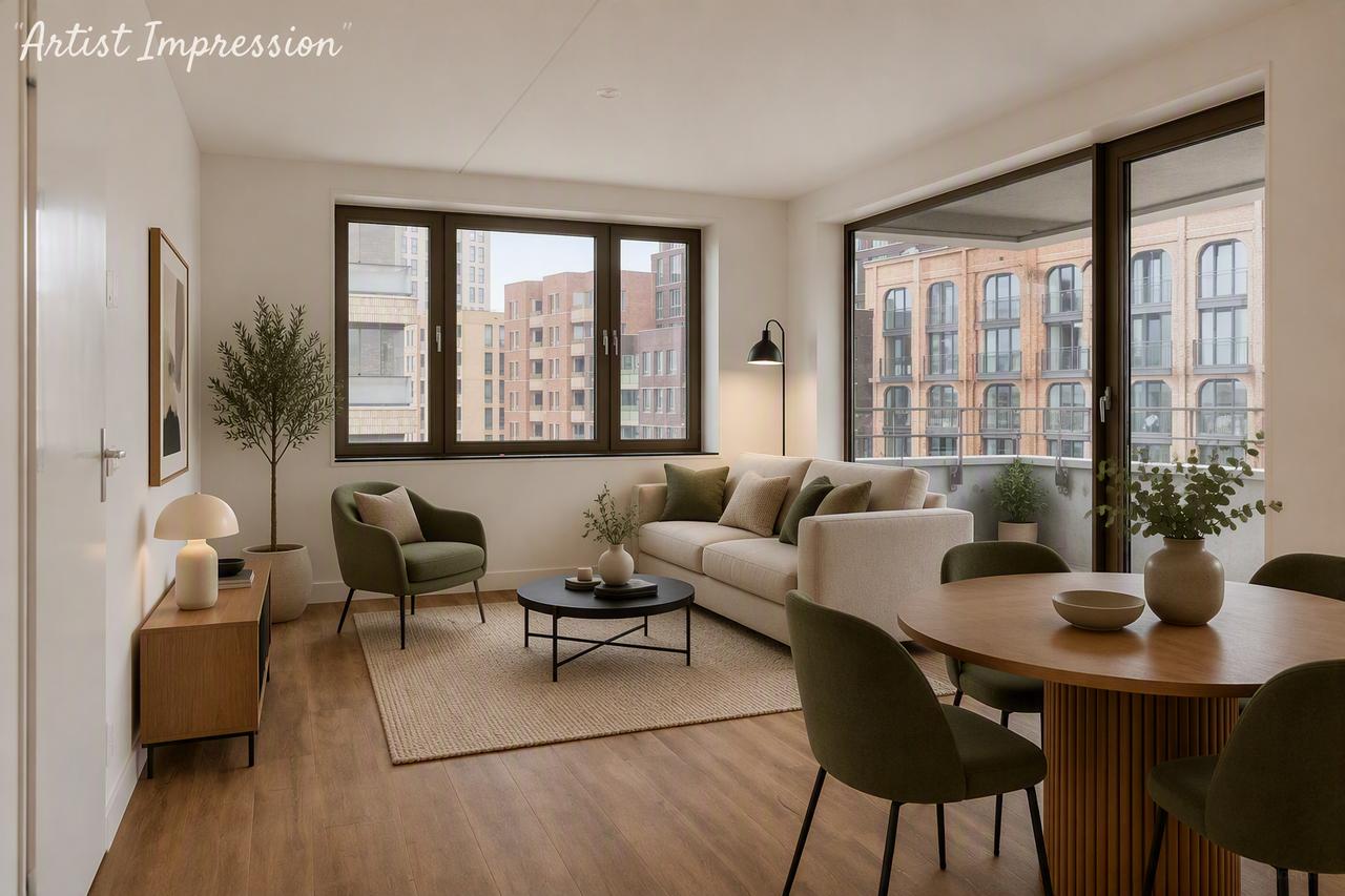 81 m² met groot balkon in Amsterdam-Noord - Afbeelding 4