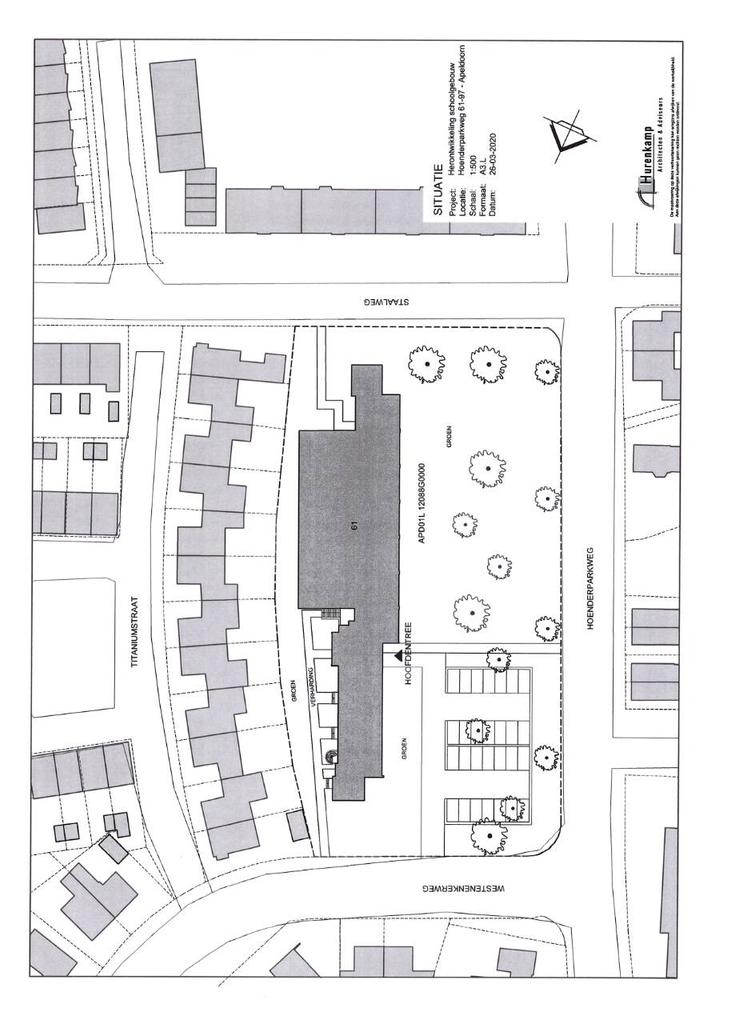 Appartement met balkon in oud schoolgebouw - Afbeelding 2