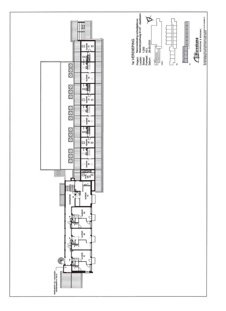 Appartement met balkon in oud schoolgebouw - Afbeelding 3
