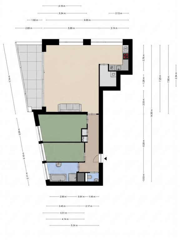 Per direct appartement aan de Lloydkade - Afbeelding 37