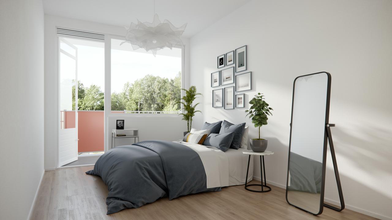 94 m² appartement met 3 slaapkamers en balkon - Afbeelding 10