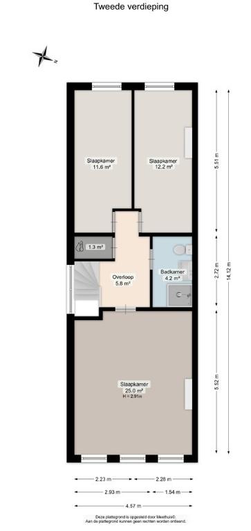 129 m² met balkon en A+++ in hartje Groningen - Afbeelding 3