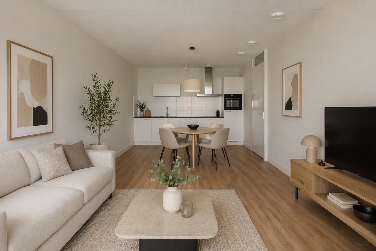 71 m² appartement met balkon in Noord - Afbeelding 4