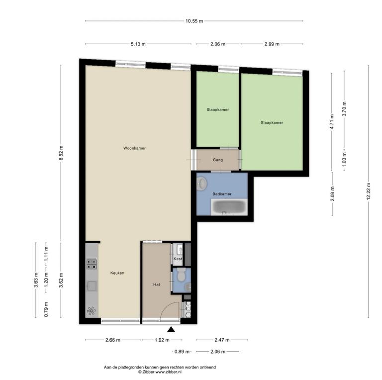 Per direct 3-kamerappartement met label A - Afbeelding 46