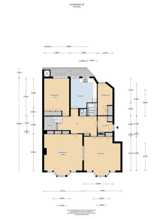 243 m² Living Space on Stadionkade - Image 44
