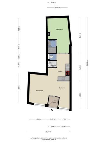Gemeubileerd 2-kamerappartement in hartje Den Bosch - Afbeelding 17