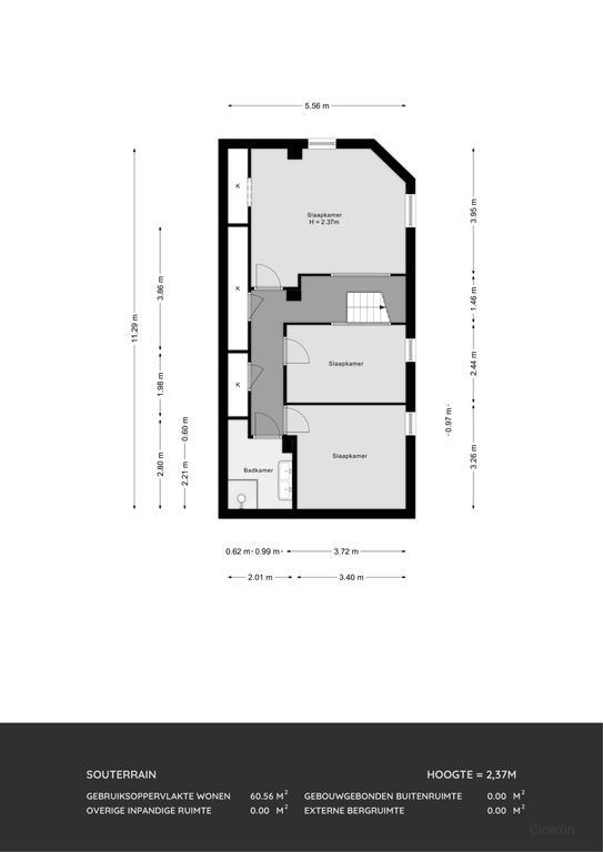 Gemeubileerd 4-kamer appartement in Bergpolder - Afbeelding 39